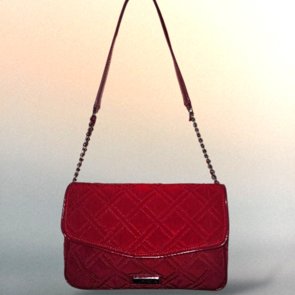 VERA BRADLEY Microfiber Shoulder Bag